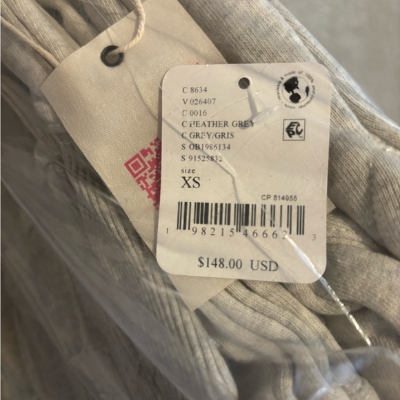 NWT Free People Movement x Hatch Heather Grey Warm Up Maternity Jogger Jumpsuit - Picture 9 of 9